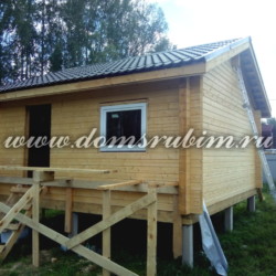Дом из бруса 6х6 м